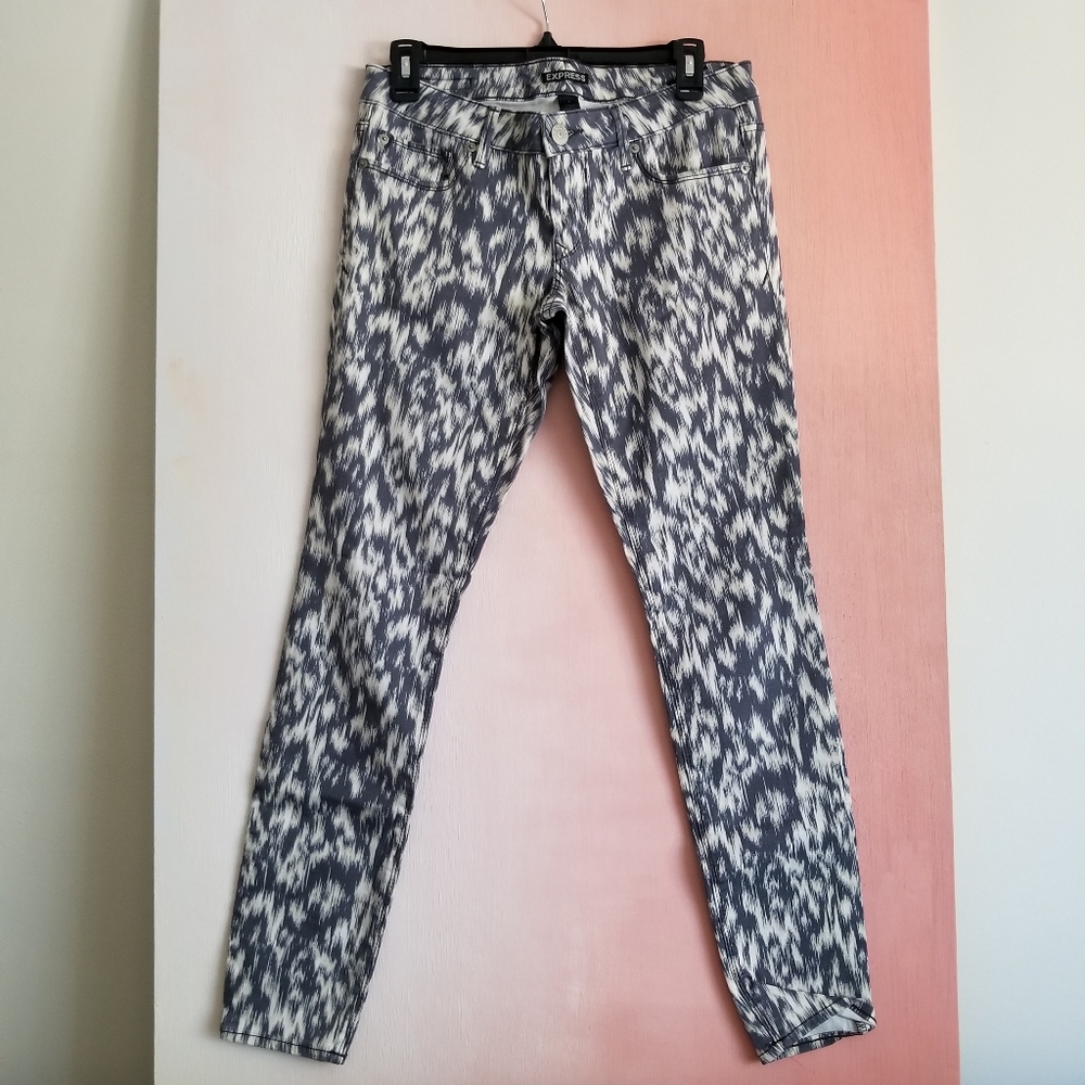 (NWOT) EXPRESS Brushstroke Pants